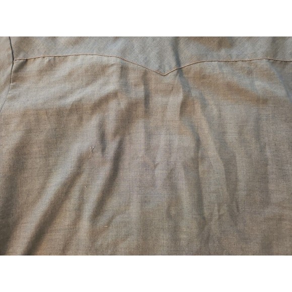 Vintage Le Chevron Western Pearl Snap Shirt M Large Button Up Dagger Collar Knit - Picture 8 of 11